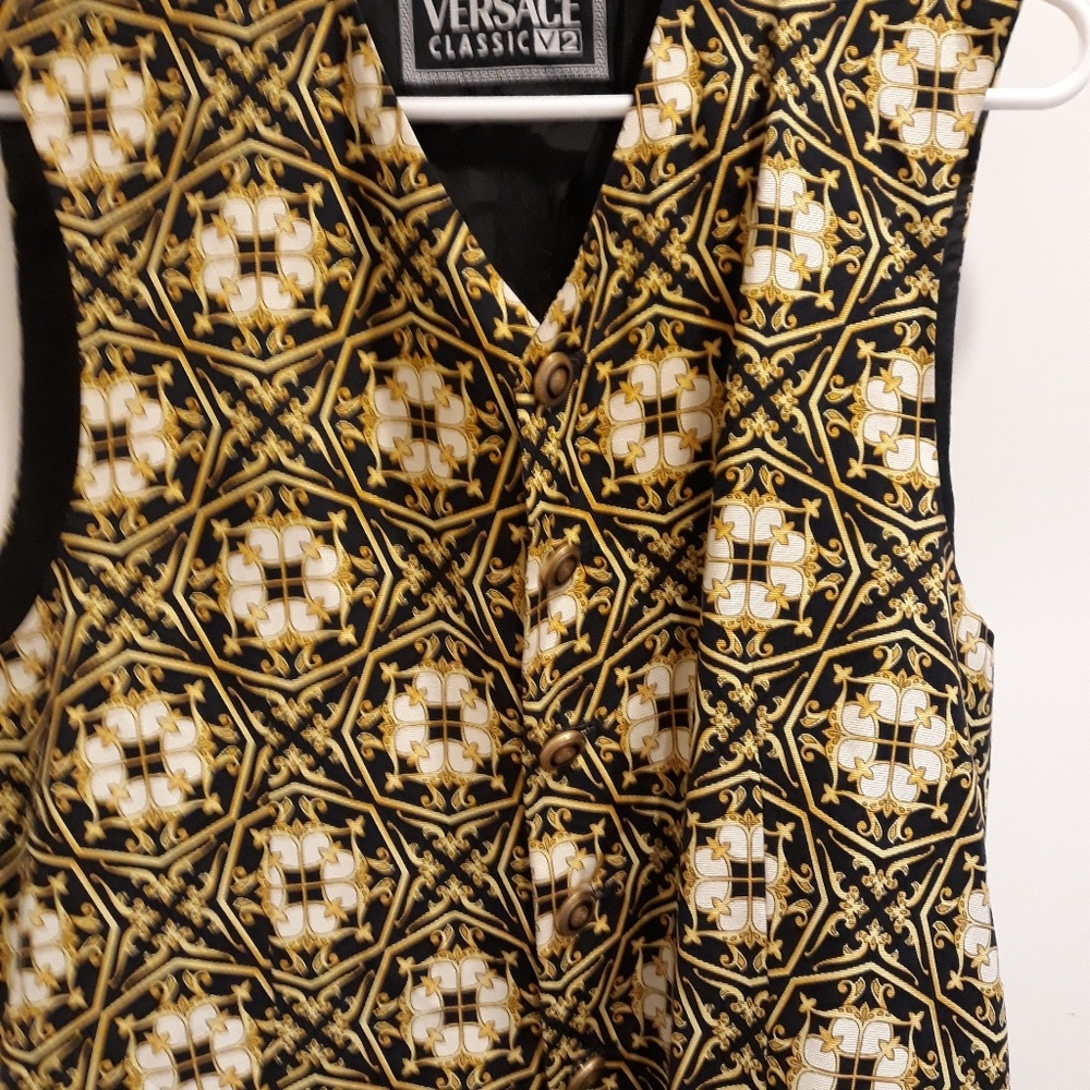 Versace 'Medusa' vest